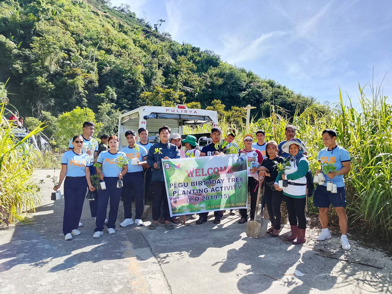Tree Planting held at Bangaan Banaue, Ifugao.